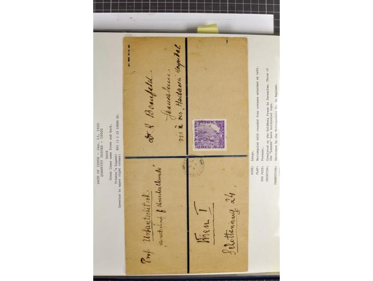 Registered envelopes, nationally and internationally awarded exhibition collection in 5 volumes, containing about more than 1