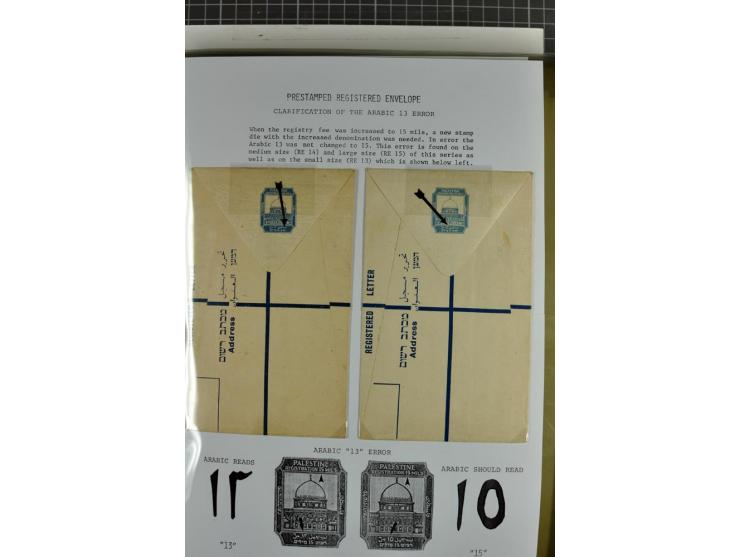 Registered envelopes, nationally and internationally awarded exhibition collection in 5 volumes, containing about more than 1