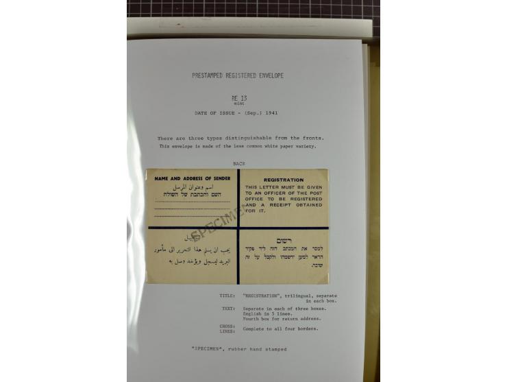 Registered envelopes, nationally and internationally awarded exhibition collection in 5 volumes, containing about more than 1