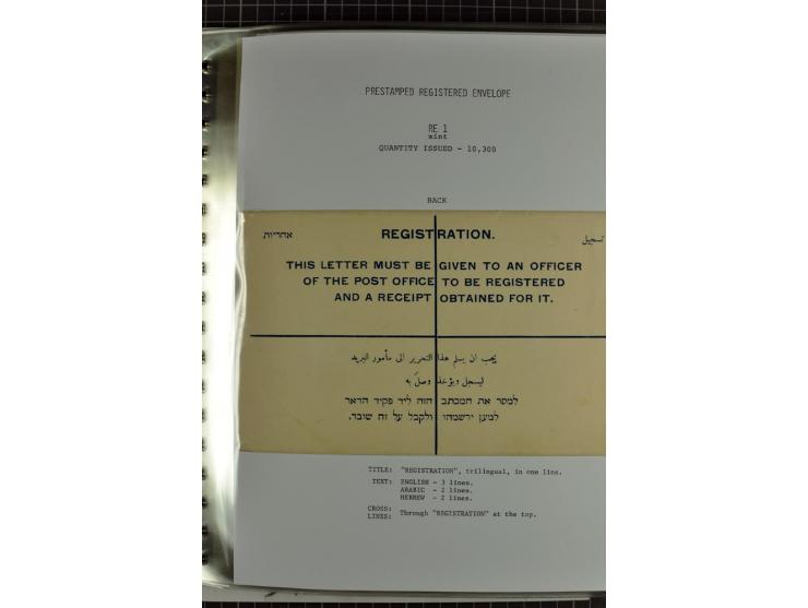 Registered envelopes, nationally and internationally awarded exhibition collection in 5 volumes, containing about more than 1