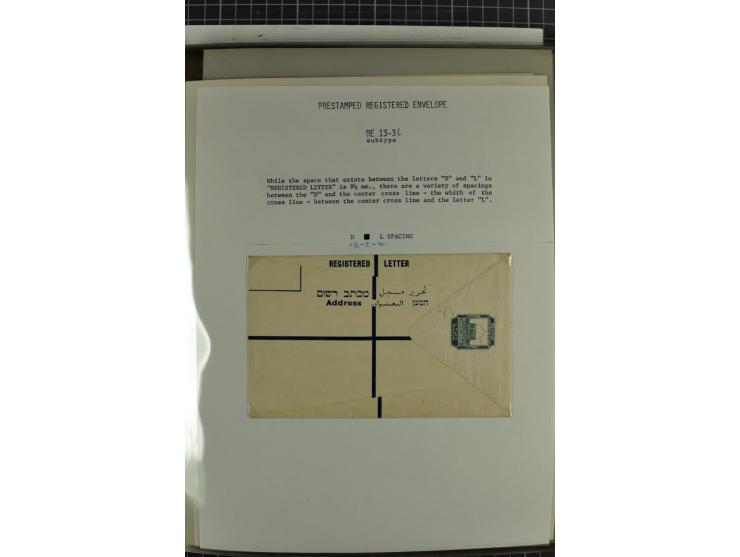 Registered envelopes, nationally and internationally awarded exhibition collection in 5 volumes, containing about more than 1