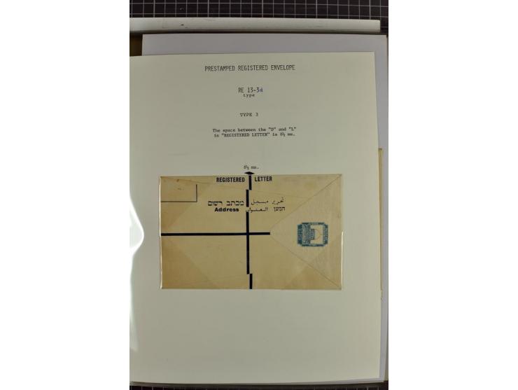 Registered envelopes, nationally and internationally awarded exhibition collection in 5 volumes, containing about more than 1