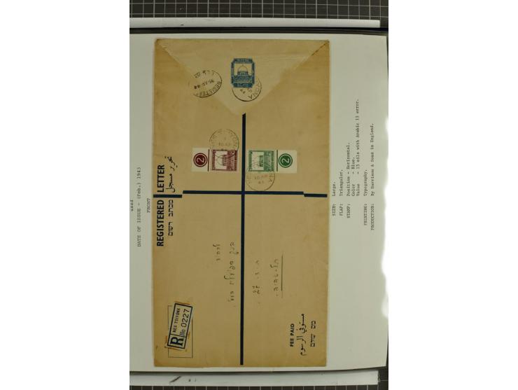 Registered envelopes, nationally and internationally awarded exhibition collection in 5 volumes, containing about more than 1