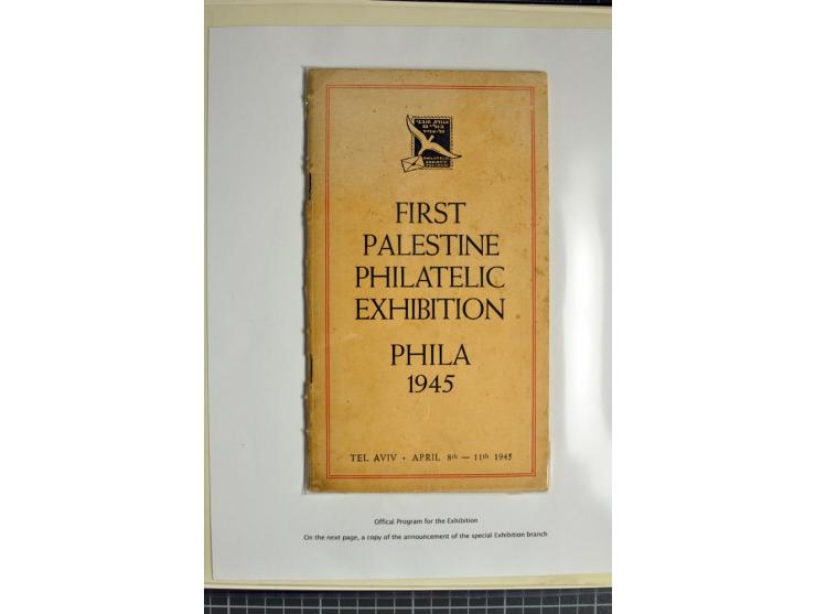 Literature, small lot of mostly postal handbooks as "Palestine Post Office Guide' of 1932 and 1948