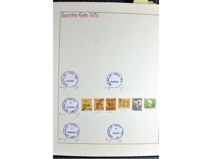 TPO: Collection with 26 entires and many single stamps and cut-outs, containing many scarce items; a remarkable collection, e