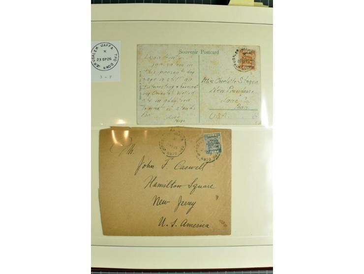 TPO: Collection with 26 entires and many single stamps and cut-outs, containing many scarce items; a remarkable collection, e
