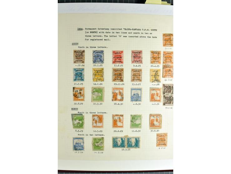 TPO: Collection with 26 entires and many single stamps and cut-outs, containing many scarce items; a remarkable collection, e