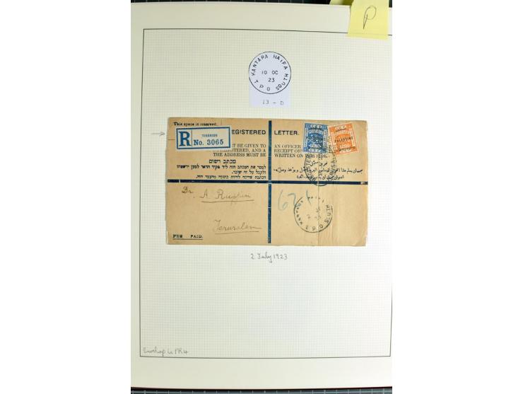 TPO: Collection with 26 entires and many single stamps and cut-outs, containing many scarce items; a remarkable collection, e