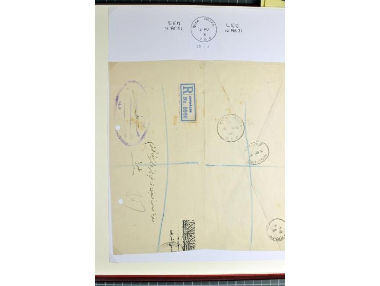 TPO: Collection with 26 entires and many single stamps and cut-outs, containing many scarce items; a remarkable collection, e