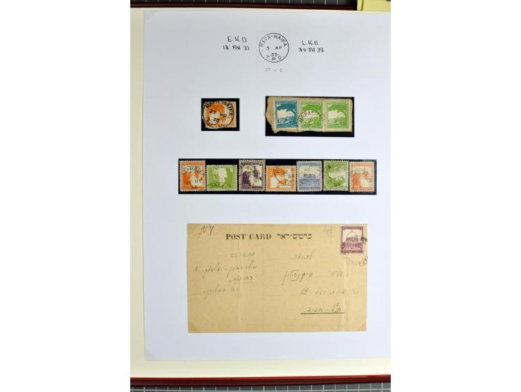 TPO: Collection with 26 entires and many single stamps and cut-outs, containing many scarce items; a remarkable collection, e