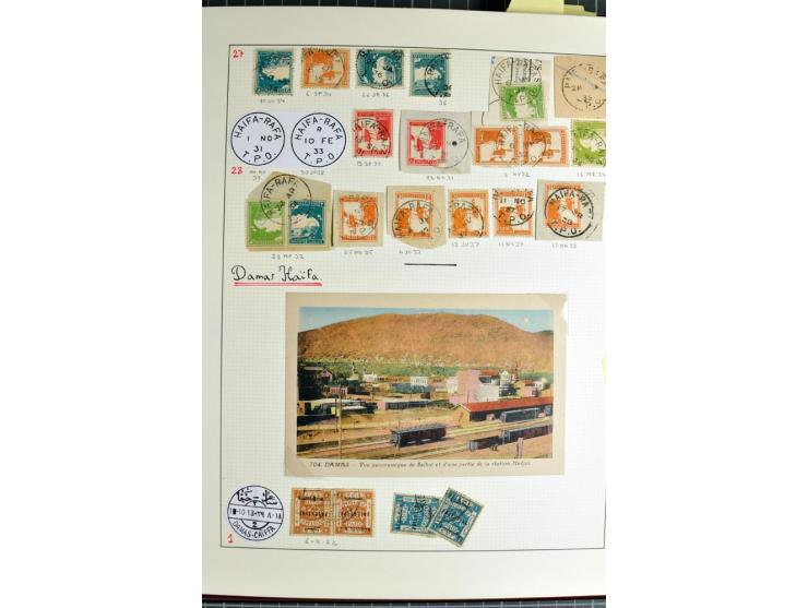 TPO: Collection with 26 entires and many single stamps and cut-outs, containing many scarce items; a remarkable collection, e