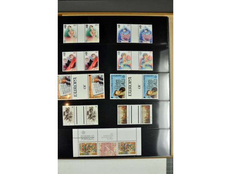 1956/95, collection of gutter pairs, unmounted mint and some FDC