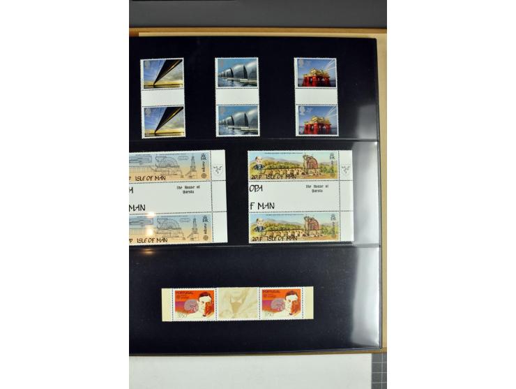 1956/95, collection of gutter pairs, unmounted mint and some FDC