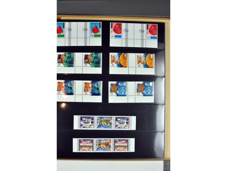 1956/95, collection of gutter pairs, unmounted mint and some FDC