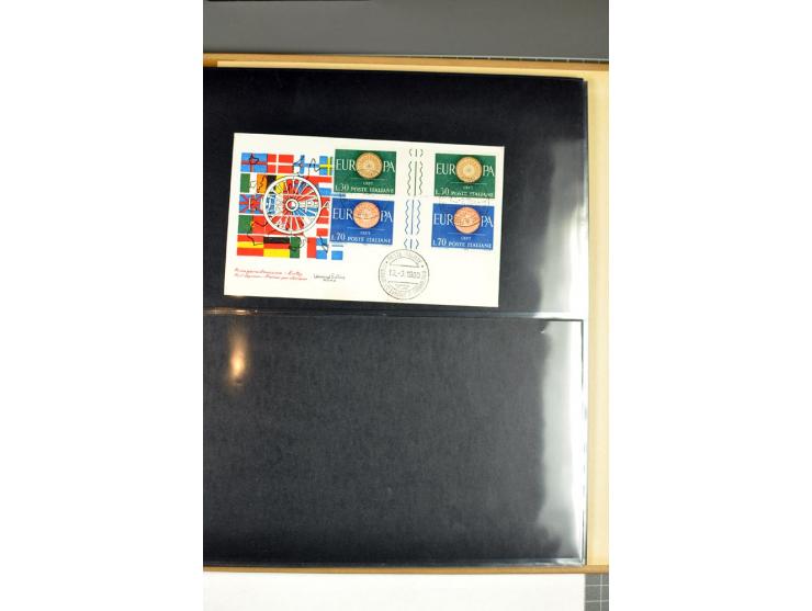 1956/95, collection of gutter pairs, unmounted mint and some FDC