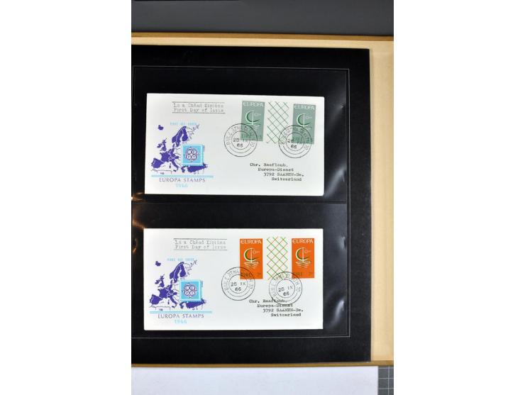 1956/95, collection of gutter pairs, unmounted mint and some FDC