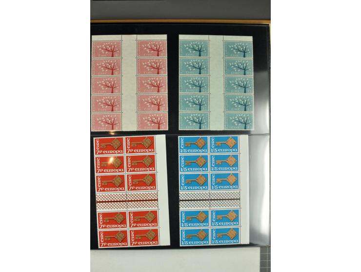 1956/95, collection of gutter pairs, unmounted mint and some FDC