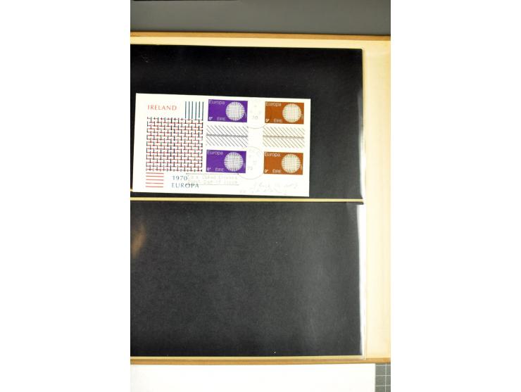 1956/95, collection of gutter pairs, unmounted mint and some FDC