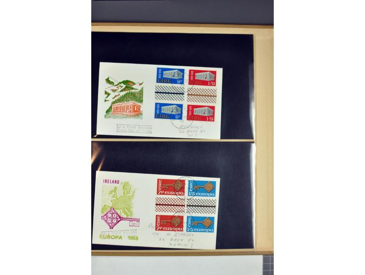 1956/95, collection of gutter pairs, unmounted mint and some FDC