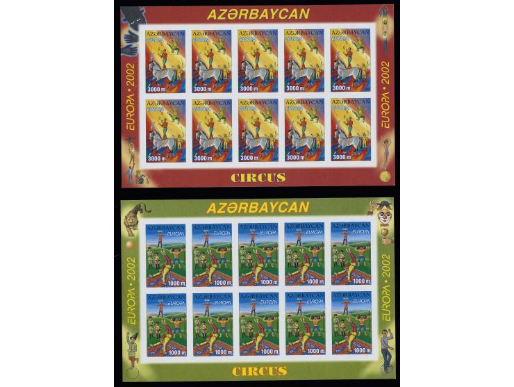 1000 m. and 3000 m., imperforated miniature sheets, unmounted mint
