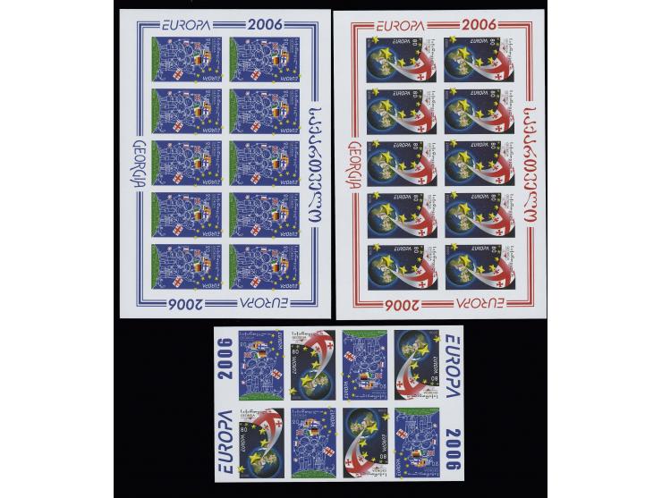 2006, 20 t. and 80 t., both miniature sheets and booklet sheet imperforated, unmounted mint