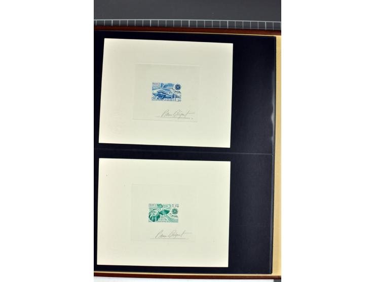 1956/96, collection de 118 épreuve d'artiste, avec blocs de travail (incomplet), imprimés négatifs et de phases etc.