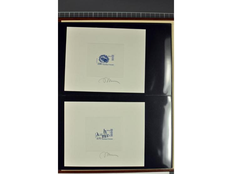 1956/96, collection de 118 épreuve d'artiste, avec blocs de travail (incomplet), imprimés négatifs et de phases etc.