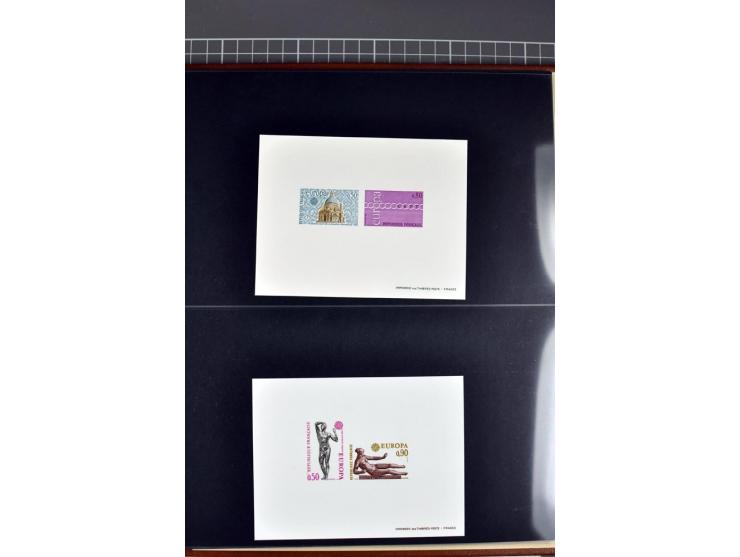 1956/95, collection  36 épreuves collectives différentes, un motif de l'Europe