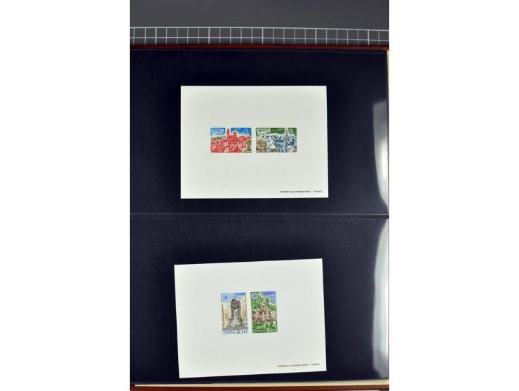 1956/95, collection  36 épreuves collectives différentes, un motif de l'Europe