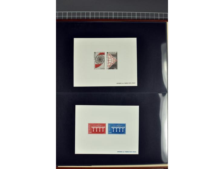 1956/95, collection  36 épreuves collectives différentes, un motif de l'Europe