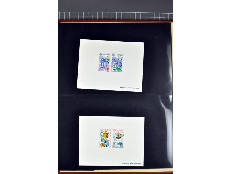1956/95, collection  36 épreuves collectives différentes, un motif de l'Europe