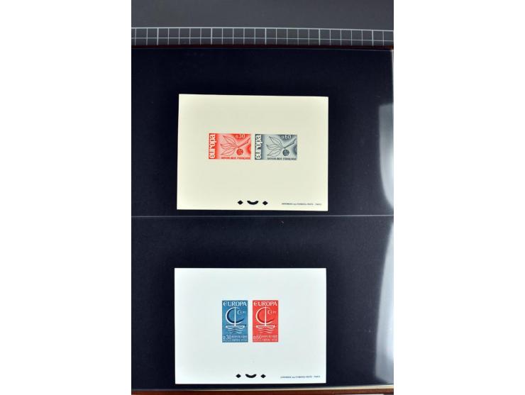 1956/95, collection  36 épreuves collectives différentes, un motif de l'Europe