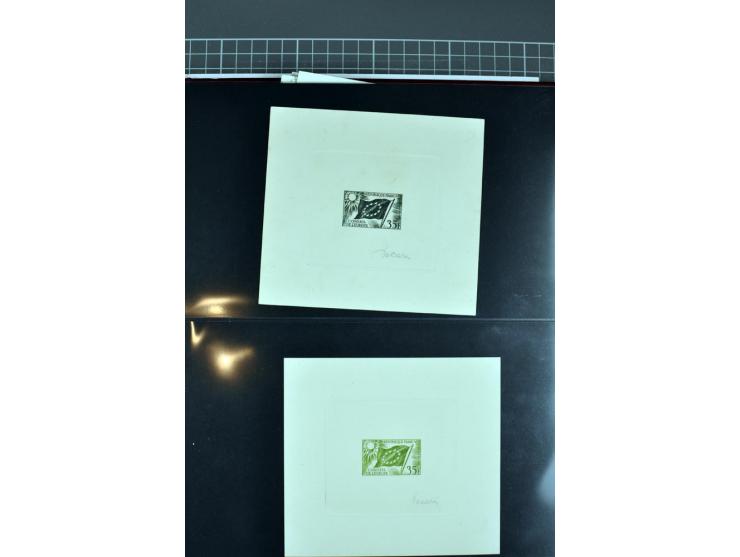 1958/96, 29 épreuves d'artiste, couleurs différentes, toutes signées par le graveur