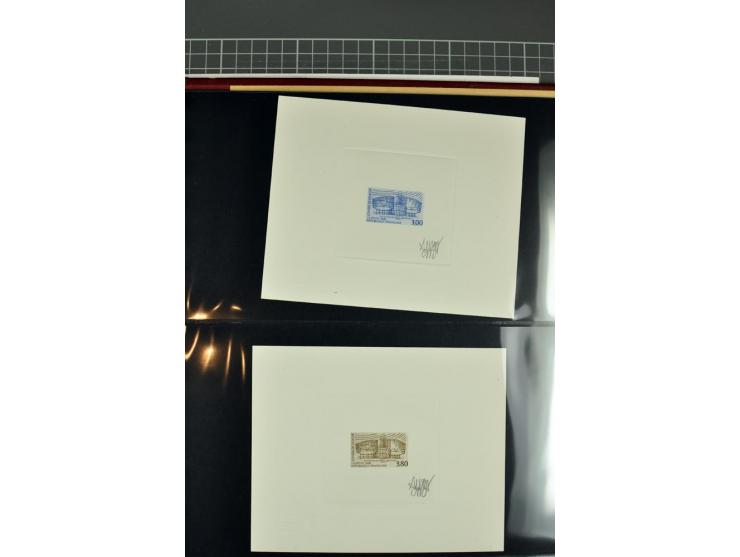 1958/96, 29 épreuves d'artiste, couleurs différentes, toutes signées par le graveur