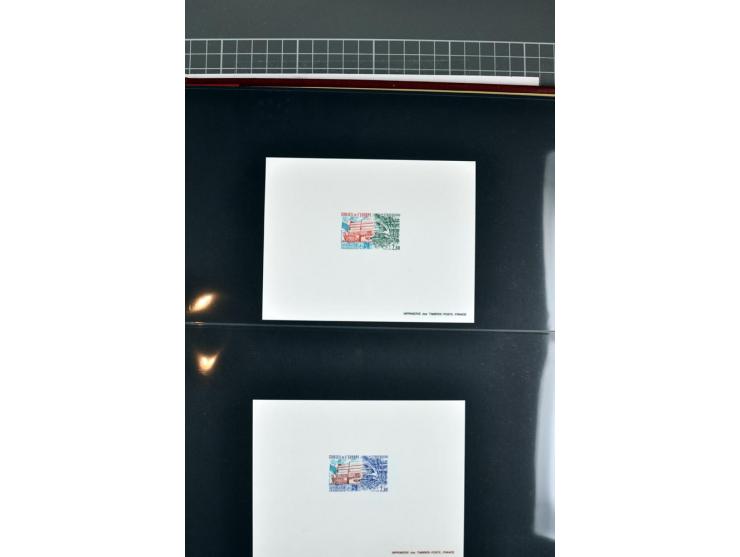 1958/96, 54 épreuves de luxe, avec Mi.-No. 1, 2-6 etc.
