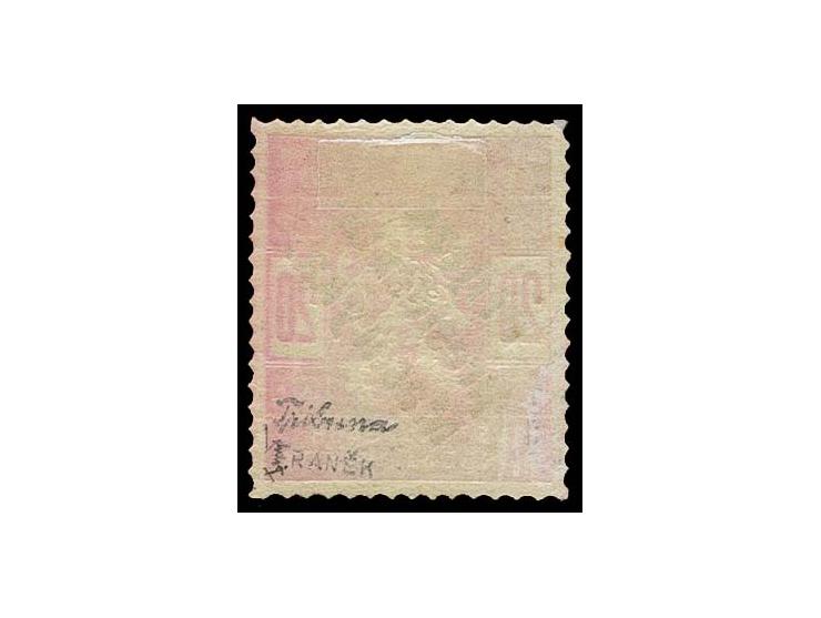  1918, Scouts 20 h. red with overprint "Prijezd presidenta Masaryka", unused, small faults, signed Benes and others