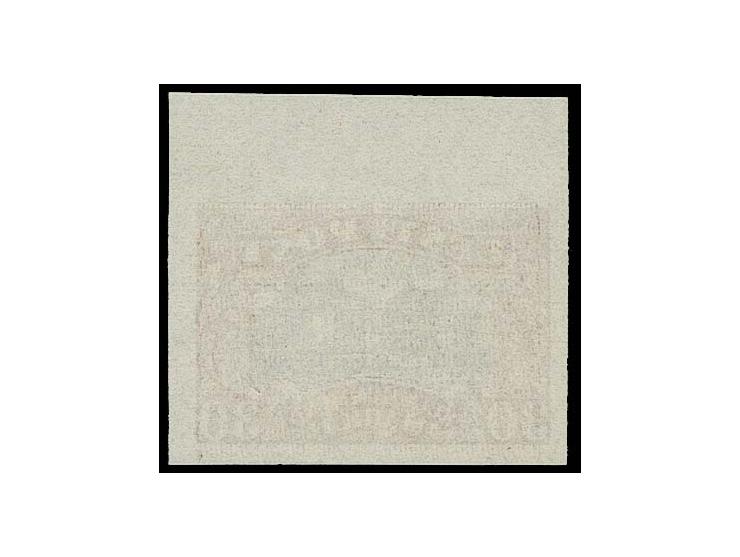 1924, National theater 30 m., proof in different colour, unused without gum, fine, signed Nemvalz und certificate Löbbernig B