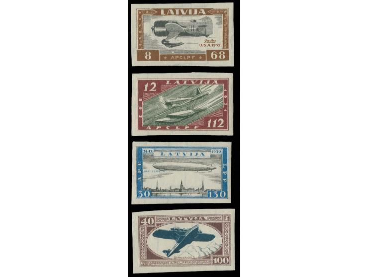 1933, crashed aviators 8-40 s. imperfoated, mint never hinged, fine