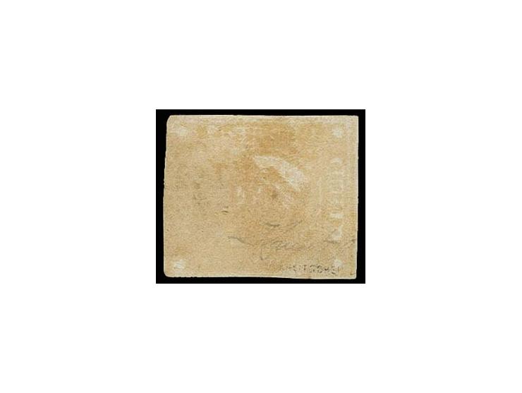 5 p. orange, good clear margins virtually all round, used with "ponchito" cancel, very fine, signed Kneitschel and certificat