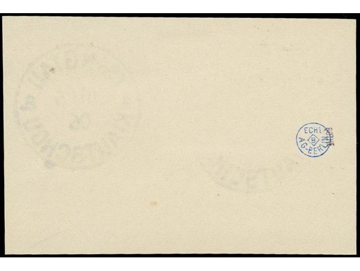1905, ohne Wasserzeichen: 2 1/2 $, gezähnt 25:17 mit EKr. "TSINGTAU KIAUTSCHOU *a 10.5.06" auf Briefstück, Kabinett, sign. Bo