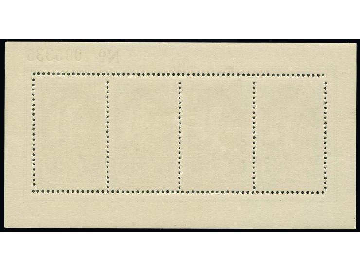 Kaiserbildnisse 5-100 Fr. kpl. in Kleinbogen, postfrisch, teils minimale Knitter