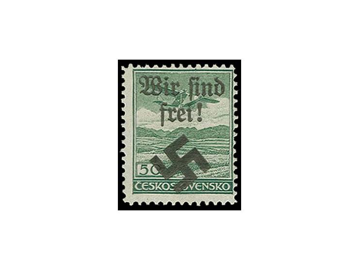 50 H., Type II, postfrisch, einwandfrei, sign. Zierer und Befund Brunel