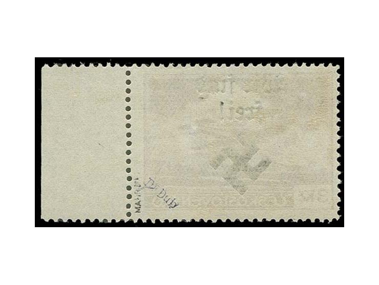 3 K. mit rechtem Seitenrand, postfrisch, einwandfrei, u.a. sign. Mahr BPP