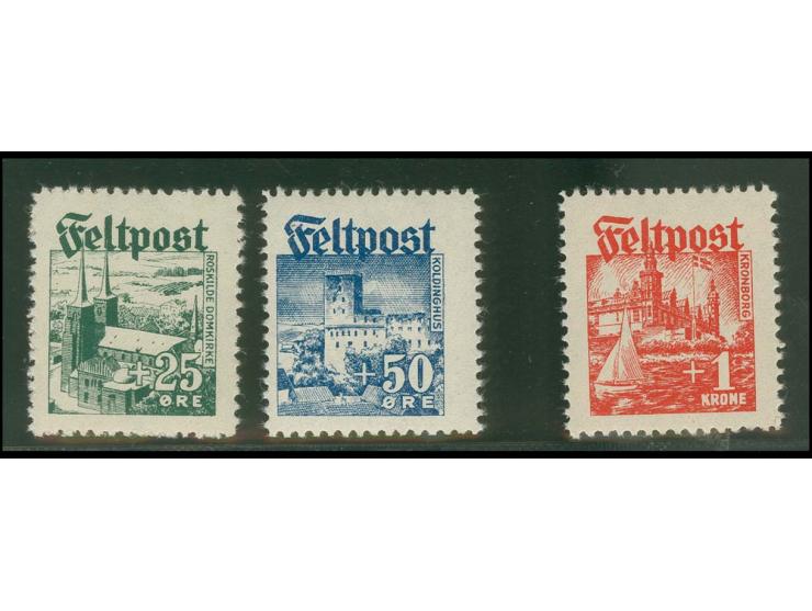 1944, Dänische Legion 25 Ø -1 Kr., postfrisch, Kabinett