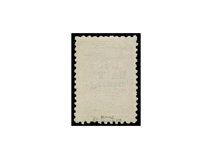 1941, 60 K. rot mit kopfstehendem Probeaufdruck, postfrisch, etwas unregelmäßige Zähnung, eine sehr seltene Druckprobe, sign.