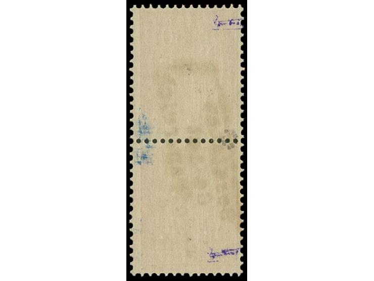 1940, Aufdruck in Type I: 50 C. rot, postfrisch, Kabinett, 3 verschiedene Händler-Signaturen und Fotoattest Herbst