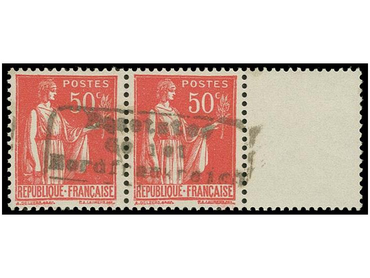 50 C., rechts mit Leerfeld, postfrisch, einwandfrei, u.a. sign. Dub und Fotoattest Herbst