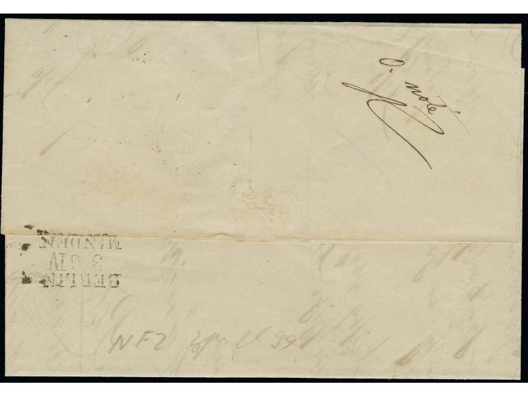 FRANKREICH: 1869, 1 Groschen karmin im 4er-Block und ½ Groschen orange, alle farbfrisch und gut gezähnt mit Bahnpost-L2 "BERL