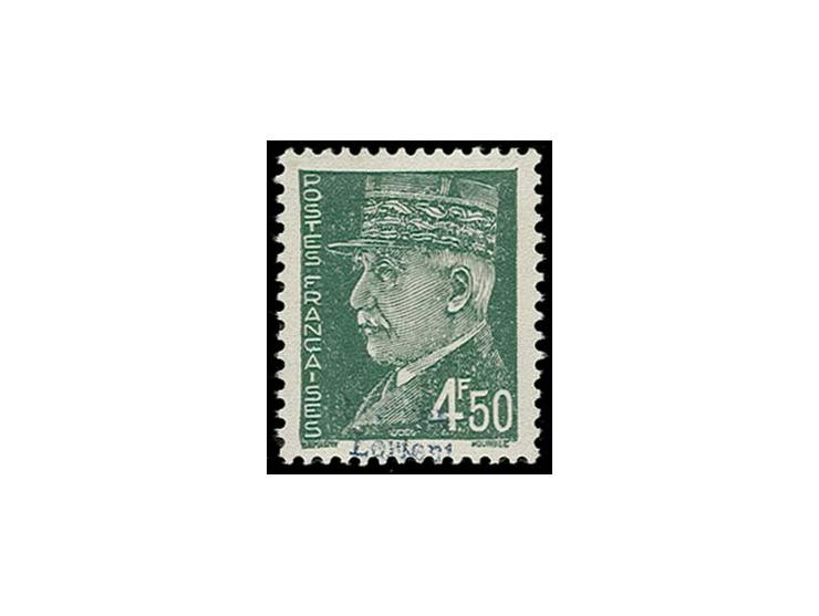 4.50 Fr. dunkelbläulichgrün, postfrisch, einwandfrei, Auflage nur 100 Stück, sign. Pickenpack und Fotoattest Krischke