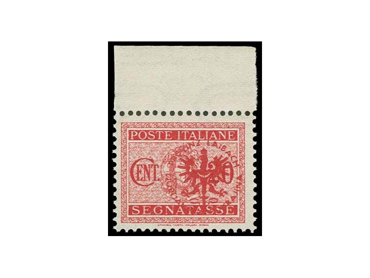 PORTOMARKEN: 1944, 20 C. mit rechtsstehendem Aufdruck, postfrisch, einwandfrei, Fotoattest Brunel BPP